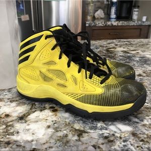 ADIDAS - YOUTH ORTHOLITE HI TOPS - SZ 3